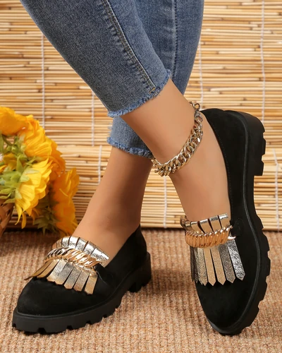 Royalfashion Женские экокожаные мокасины Mare Nostrum