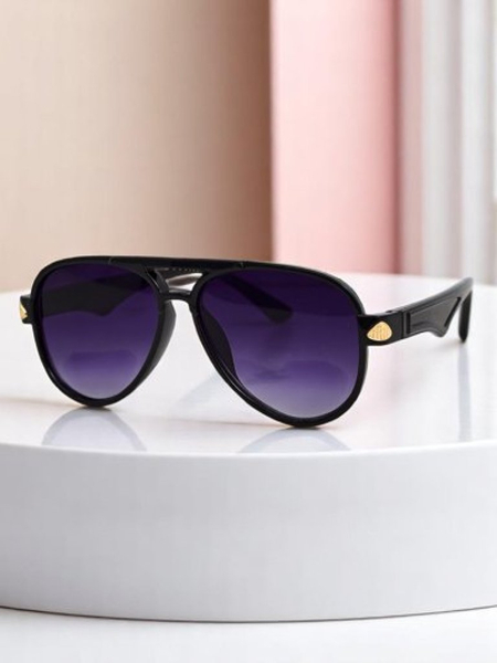Royalfashion Солнцезащитные очки с декоративными дужками Shadow Aviator
