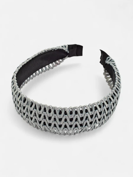 Royalfashion Жіноча ажурна плетена пов'язка