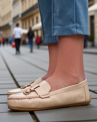 Royalfashion Матова жіноча мокасини Timmone